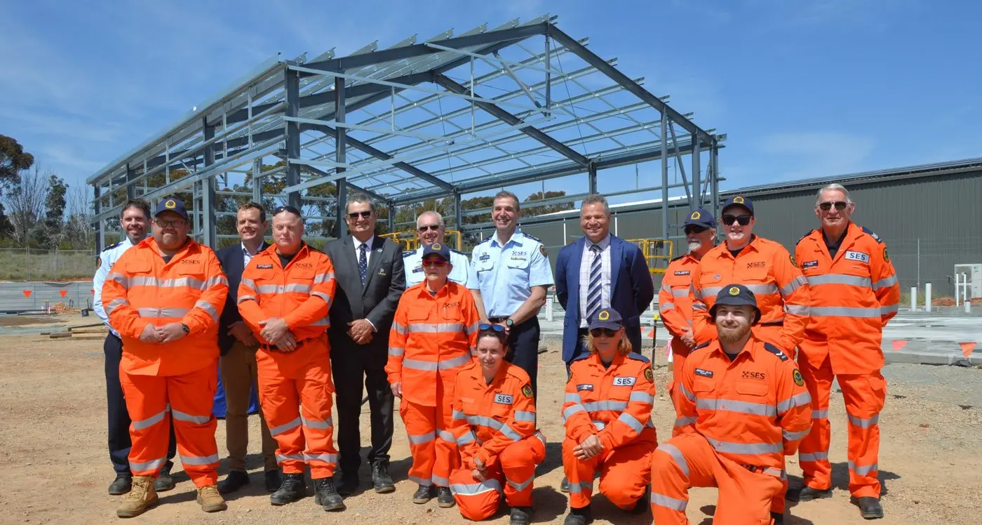 New SES headquarters takes shape