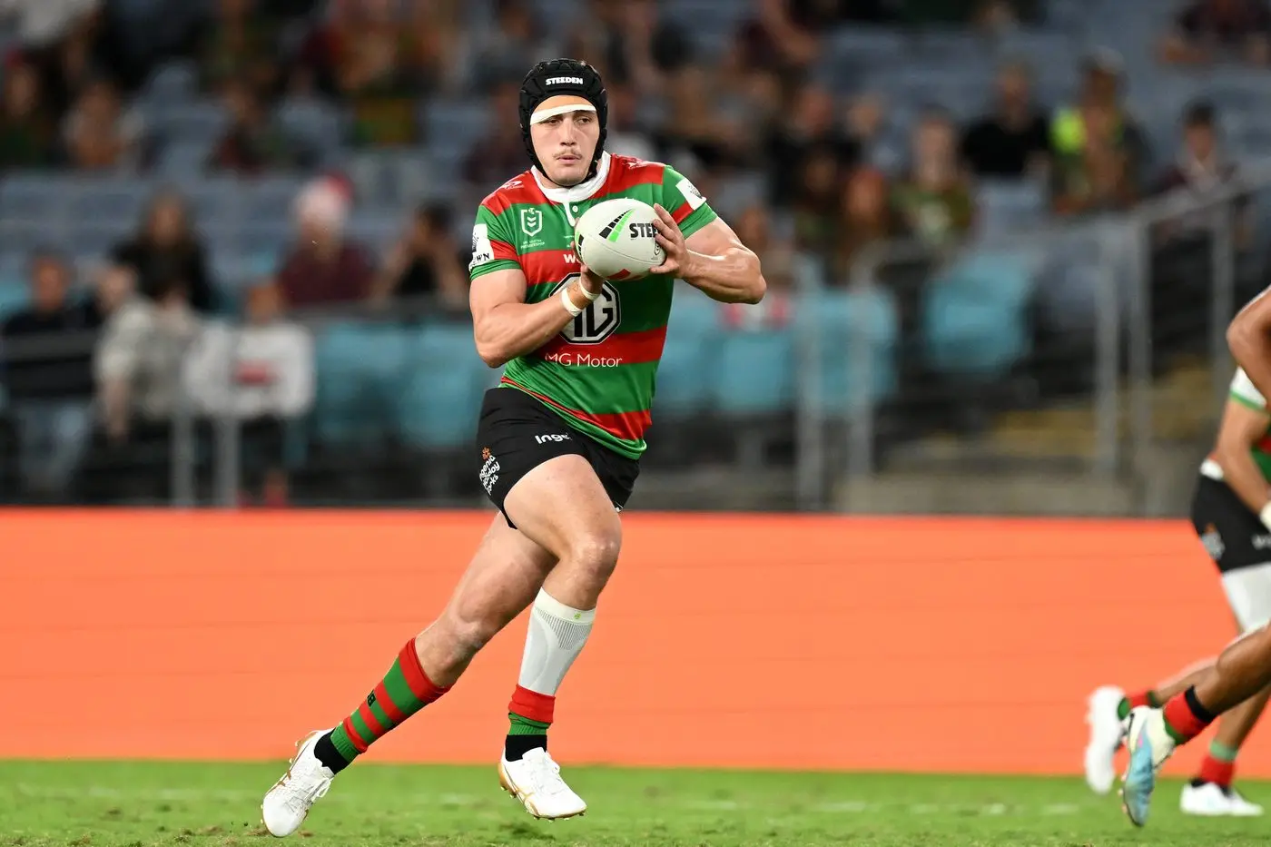 Ben Lovett, the young Parkes Spacemen junior, made his NRL debut for South Sydney against the Sea Eagles on 25 March, 2023 in round four.