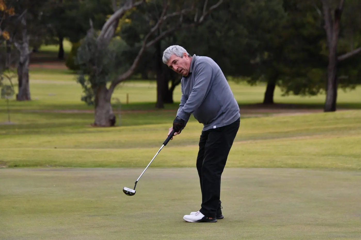 Robert Hey was a ball winner on Saturday with 74. PHOTO: Jenny Kingham