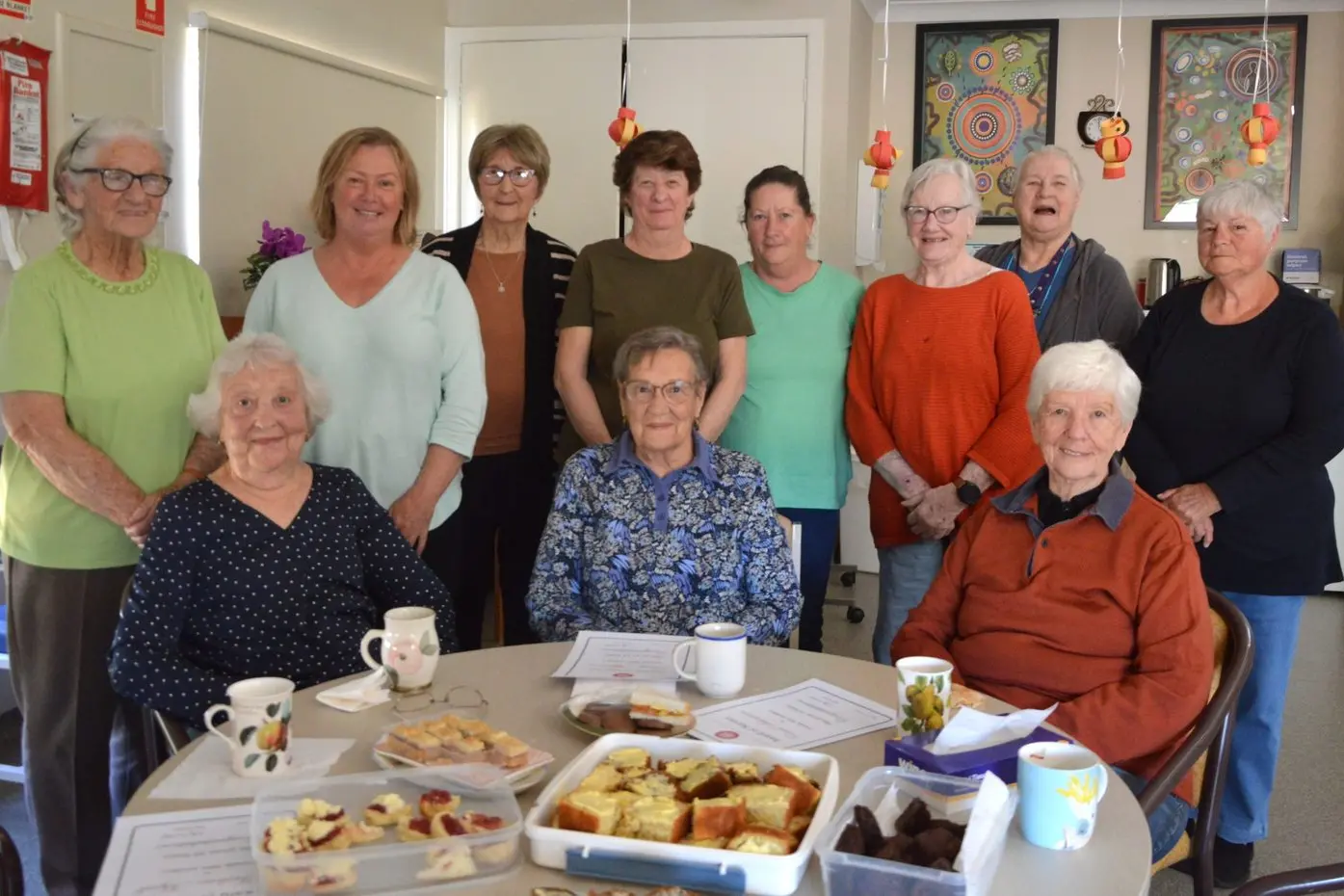 Members of the United Hospital Auxiliaries of NSW, Trundle Branch at their last meeting. Back: Marlene Mayall, Kathryn Clarke, Robyn Whitson, Kathy Robson, Lyn Nipperess, Flo Howarts, Pat Alliston and Barbara Meehan. Seated: Jan Wright, Betty Nipperess and Carol Schneider. PHOTO: Madeline Blackstock