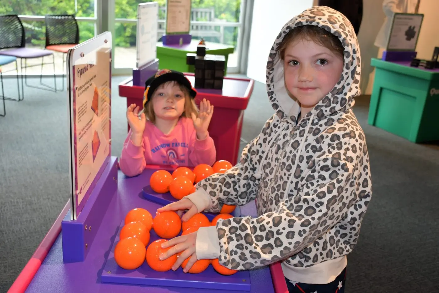 Harriet and Edith Cannon of Peak Hill attended the opening of Fascinating Science at the Coventry Room which will be open until 31 October. PHOTOS: Jenny Kingham