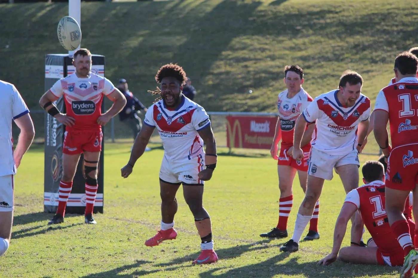 Parkes Spacemen were thrilled to take away a win on Sunday against Mudgee Dragons. PHOTOS: GD on the Sideline