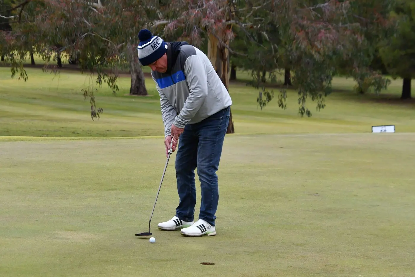 Best on the day at the 18 hole Stableford event was Dave Brown with a tearaway 42 points. PHOTO: Jenny Kingham