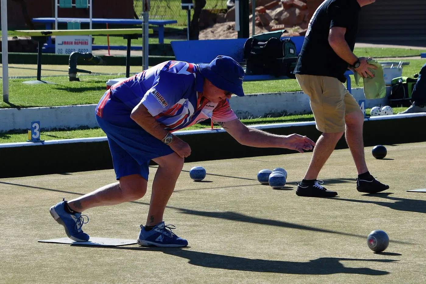 Peter Creith (pictured) and Dave Johnson will play Craig Cusak and John Chew this Saturday in an early qualifier for the Mid West Region pairs. PHOTO: Jenny Kingham