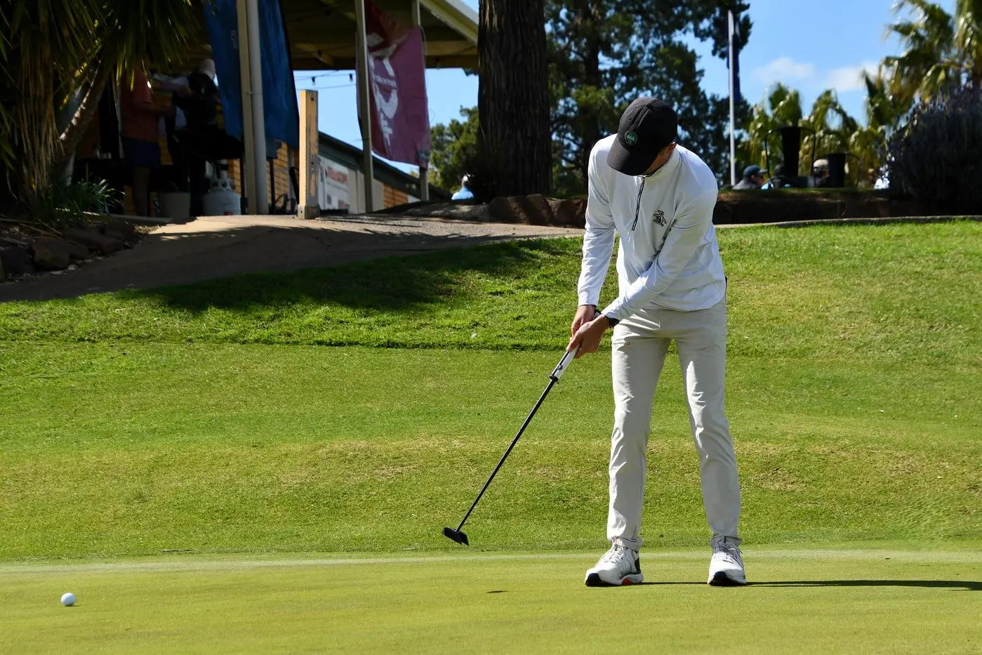Caleb Hanrahan from Forbes was the A Grade Scratch runner-up on 145 in the Parkes Golf Open on the weekend. PHOTOS: Jenny Kingham