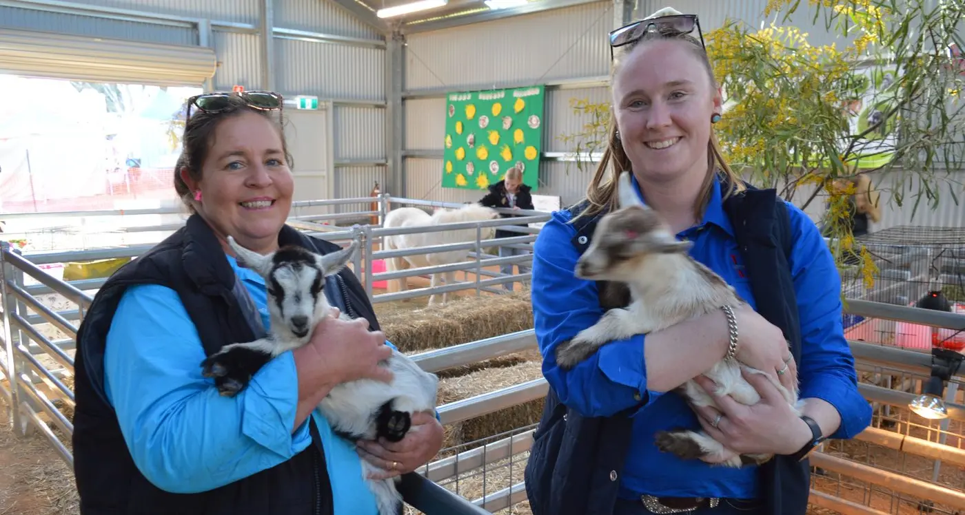The heart behind Parkes Show's animal nursery