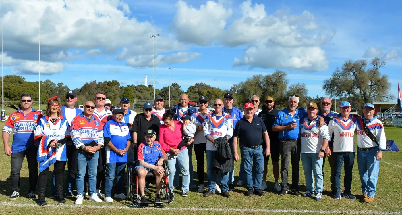 Old Boys front and centre