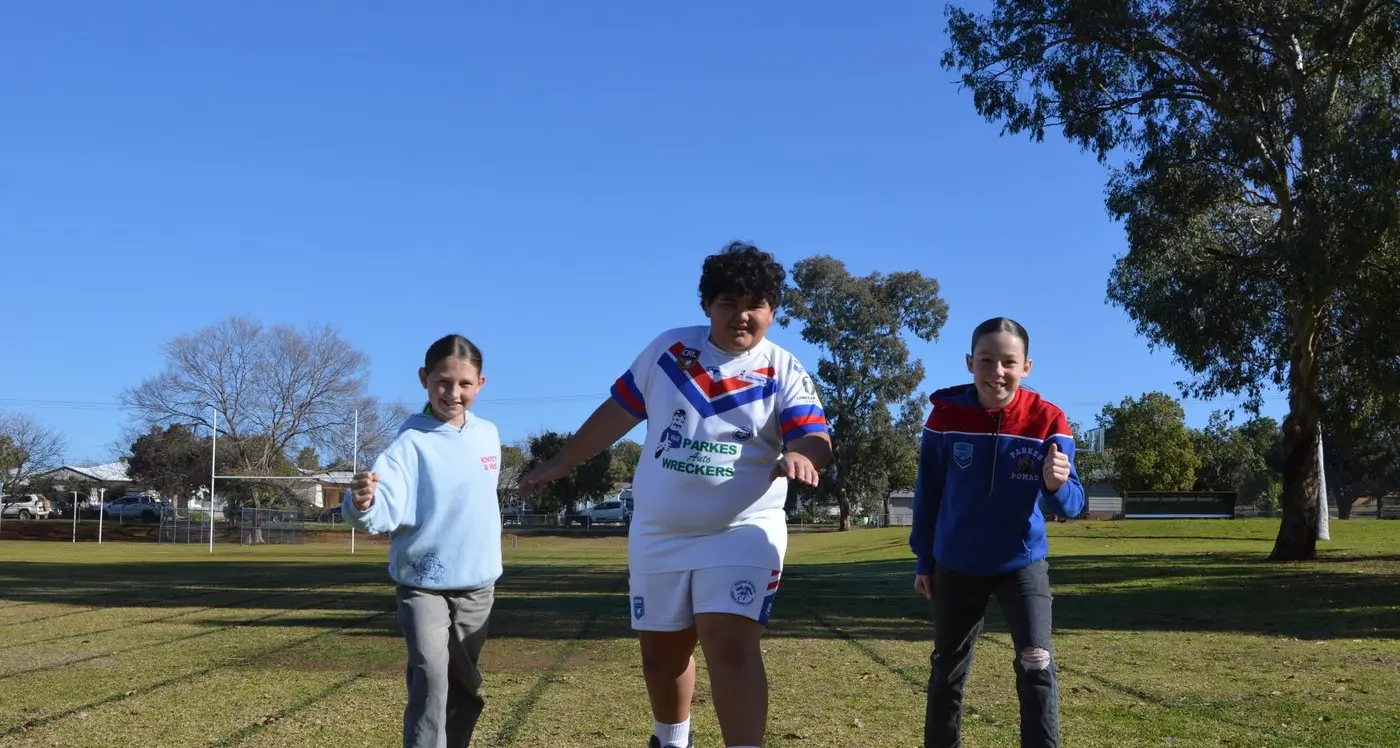 Trio write their names in the Parkes East record books