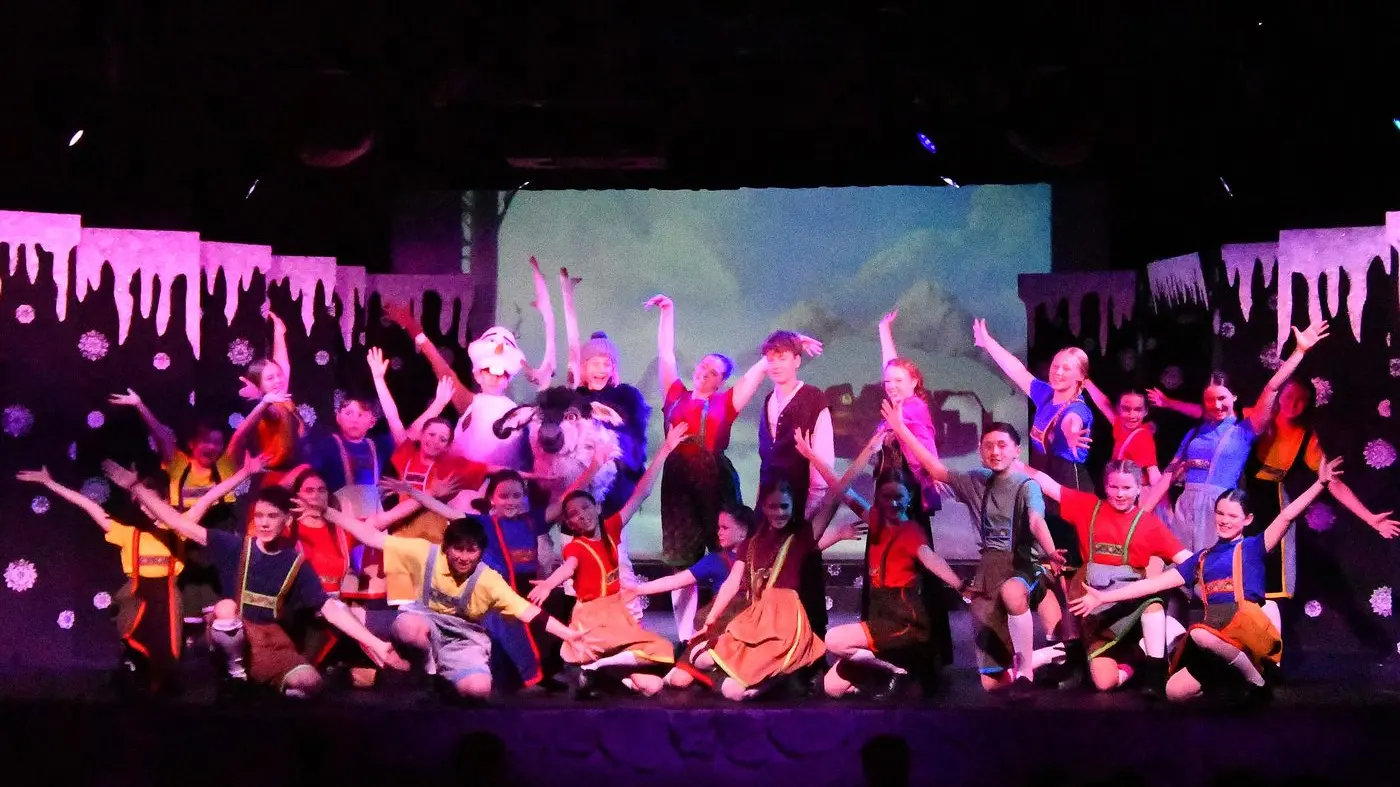 More scenes from Frozen Jr opening night