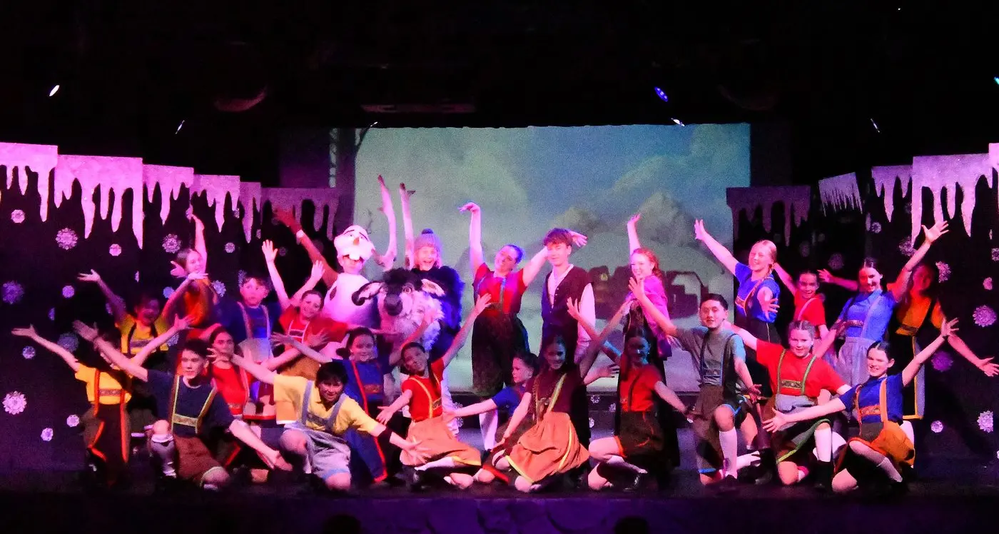 More scenes from Frozen Jr opening night