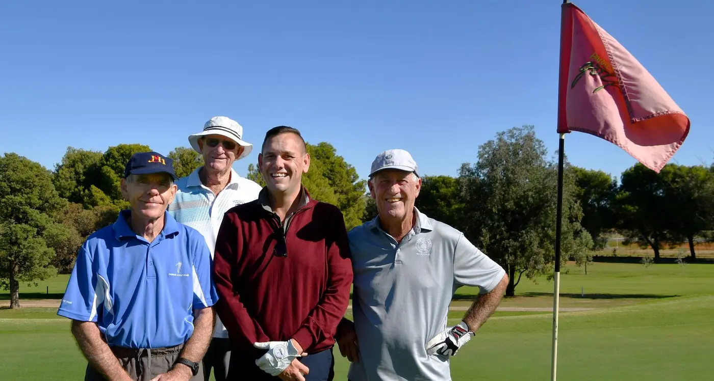 Golfers battle for lead in stableford