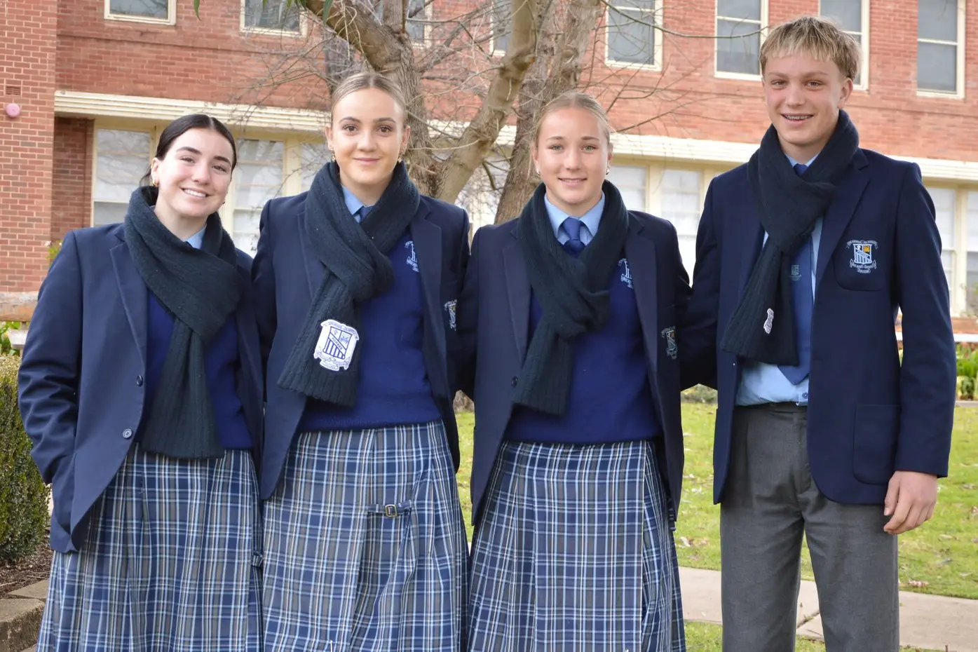 Grace MacGregor, Malia Morrison, Ruby Coote and Jagger King. PHOTO: Madeline Blackstock