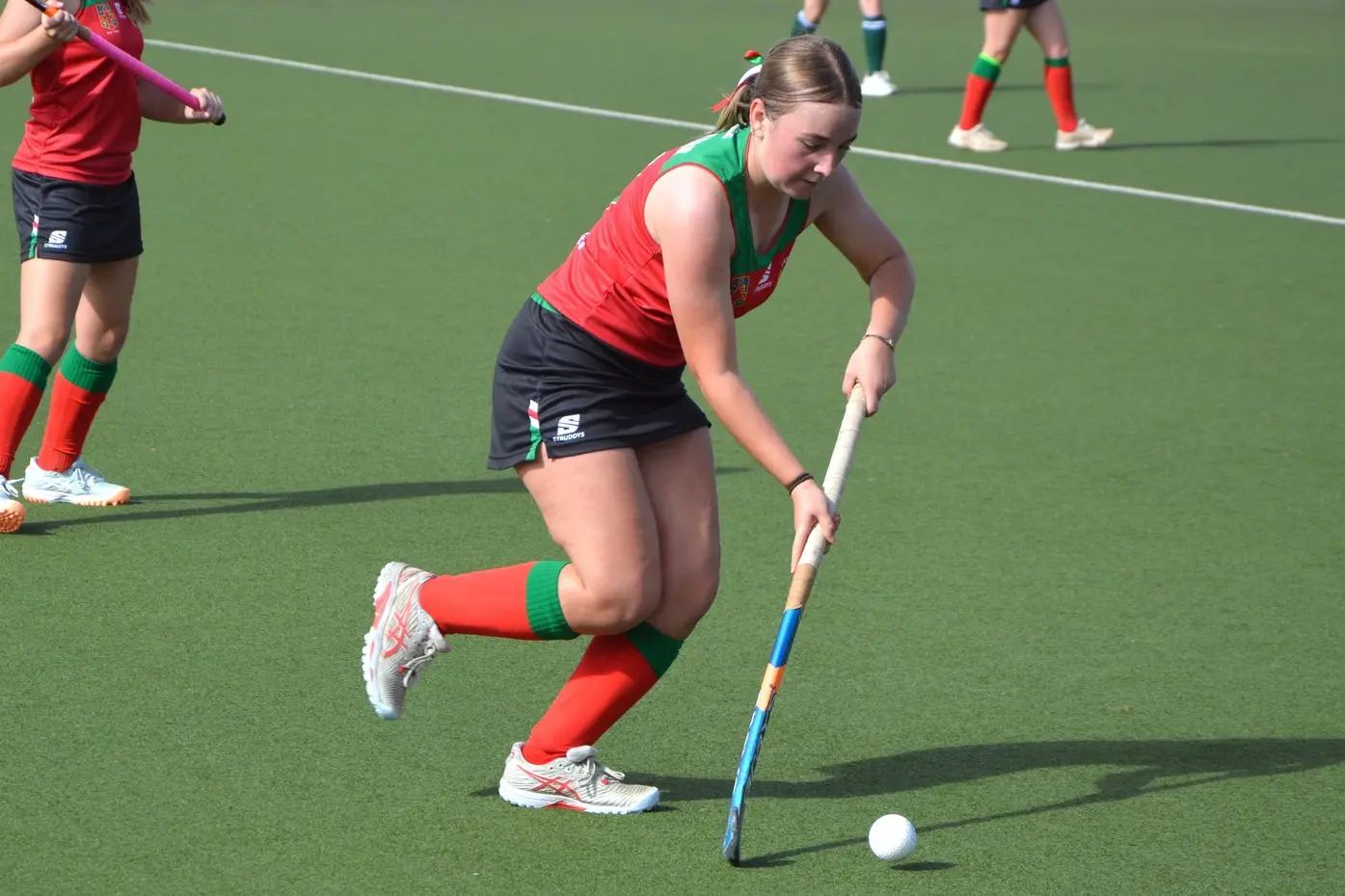 Sienna Collins playing for Western in the NSW CHSSA Secondary Girls Hockey Championships. PHOTOS: Madeline Blackstock