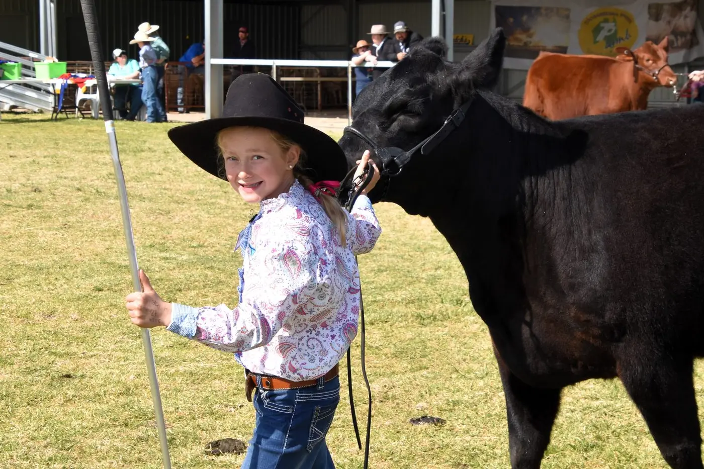 This year the Tullamore Show celebrates 100 years and will be held on 8-9 August at the Tullamore Showground. Here is Abigail Tucker with Katie at last year\\'s show.