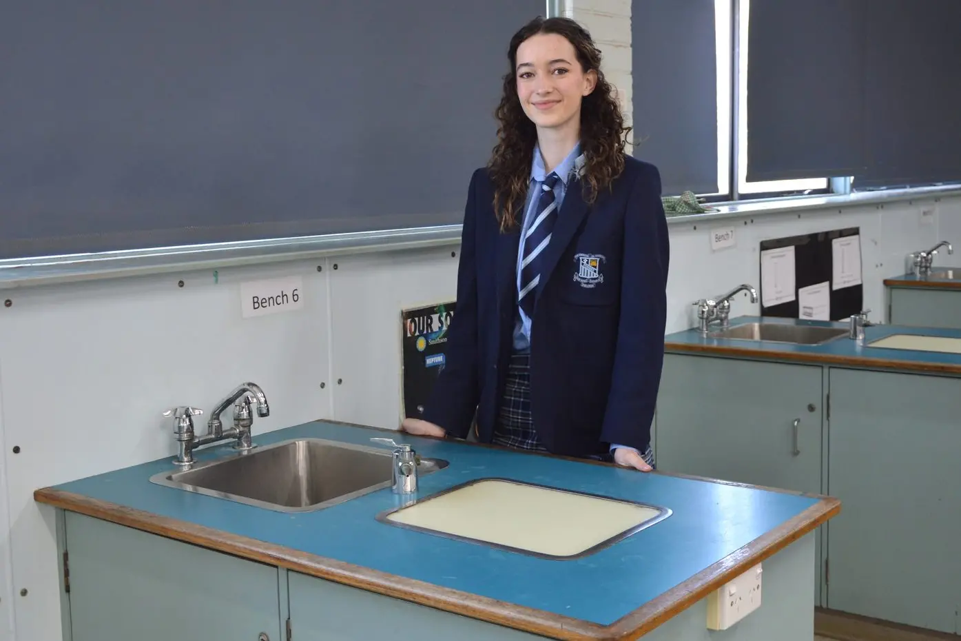 Leah Van Der Merwe will head to Switzerland in October to the CERN-SOLVAY Student Camp. PHOTO: Madeline Blackstock