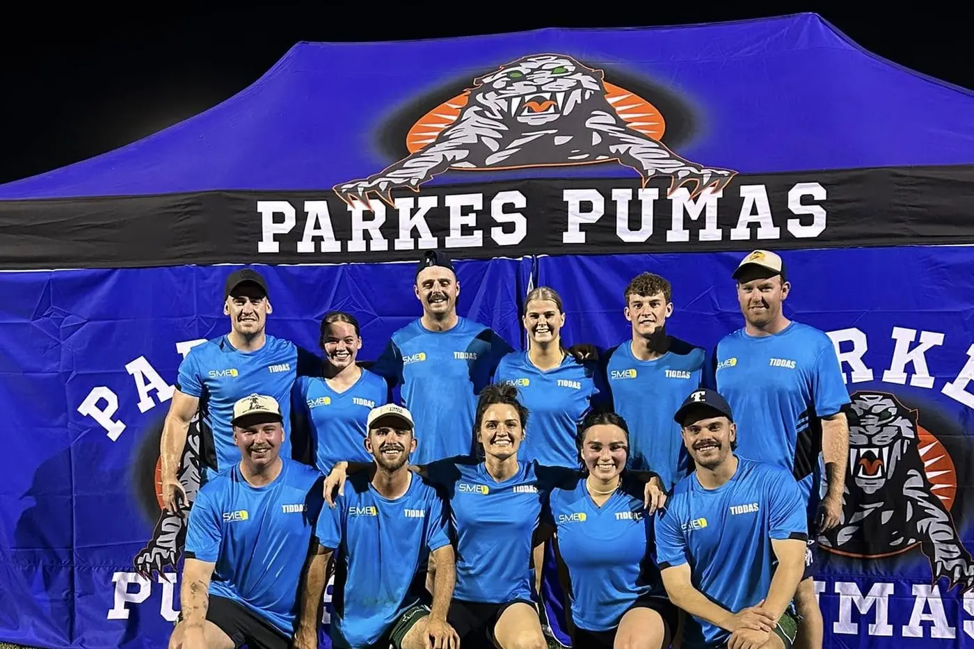 Senior mixed A grade winners, Tiddas. PHOTOS: Supplied