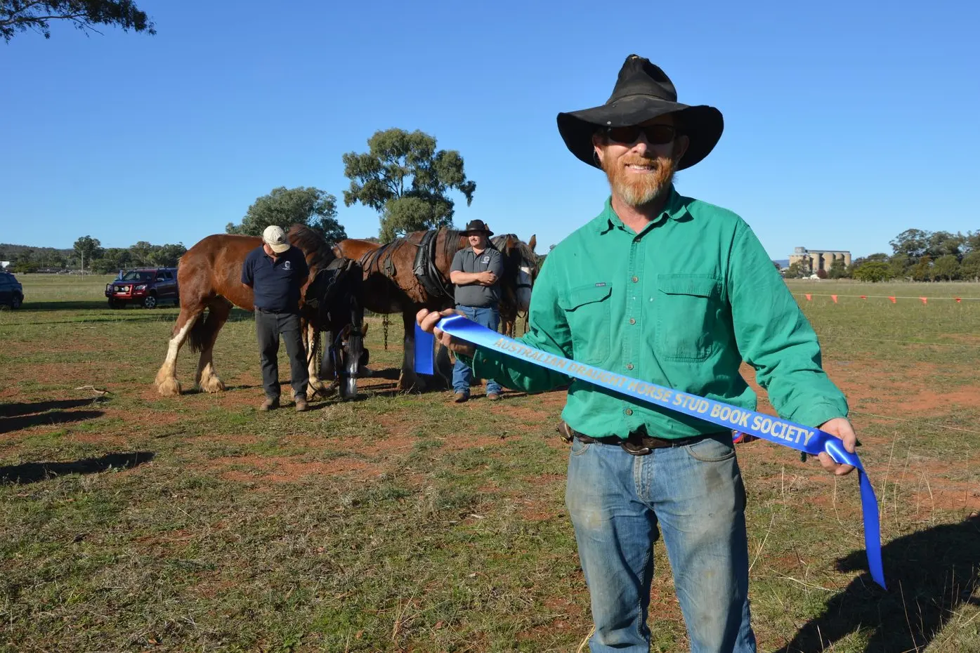 The Novice Plough title went to David Hollier from Windsor at this year\\'s Golden Plough competition in Peak Hill. PHOTOS: Christine Little
