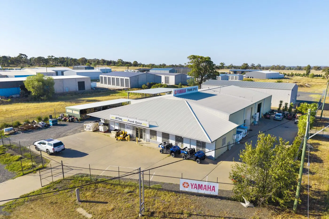 The long-standing Frank Spice Enterprise in Parkes and Forbes is on the market and includes the Saleyards Road location in Parkes. PHOTOS: Supplied