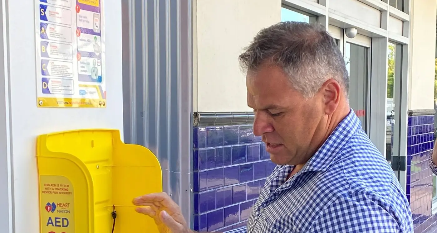 More clubs benefit from defibrillator program