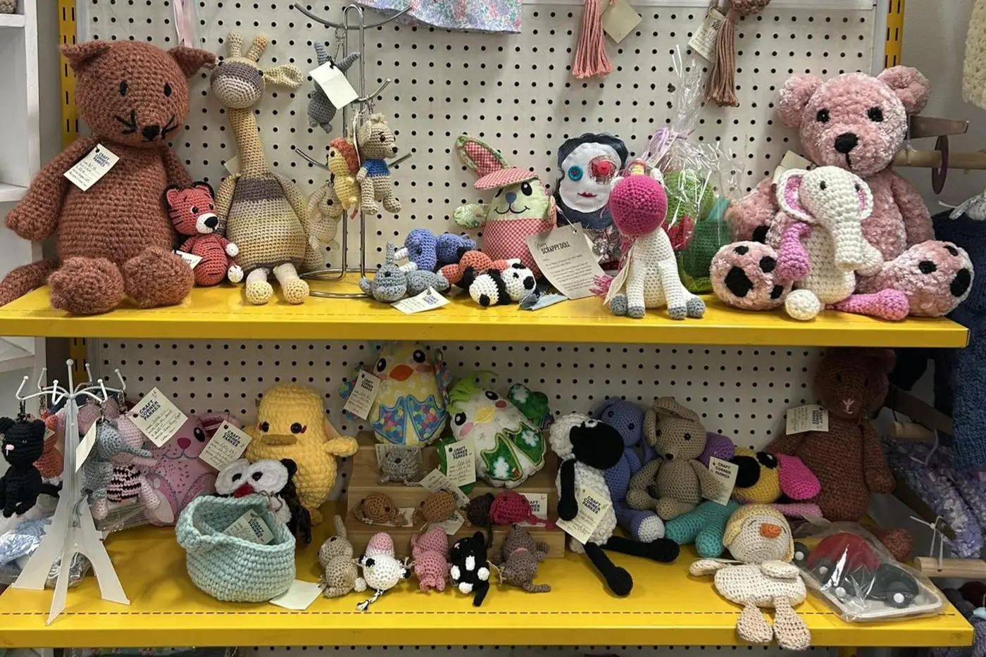Take part in Craft Corner\\'s new Handmade Toy Challenge. Here are some examples by local artisans that feature in-store.
