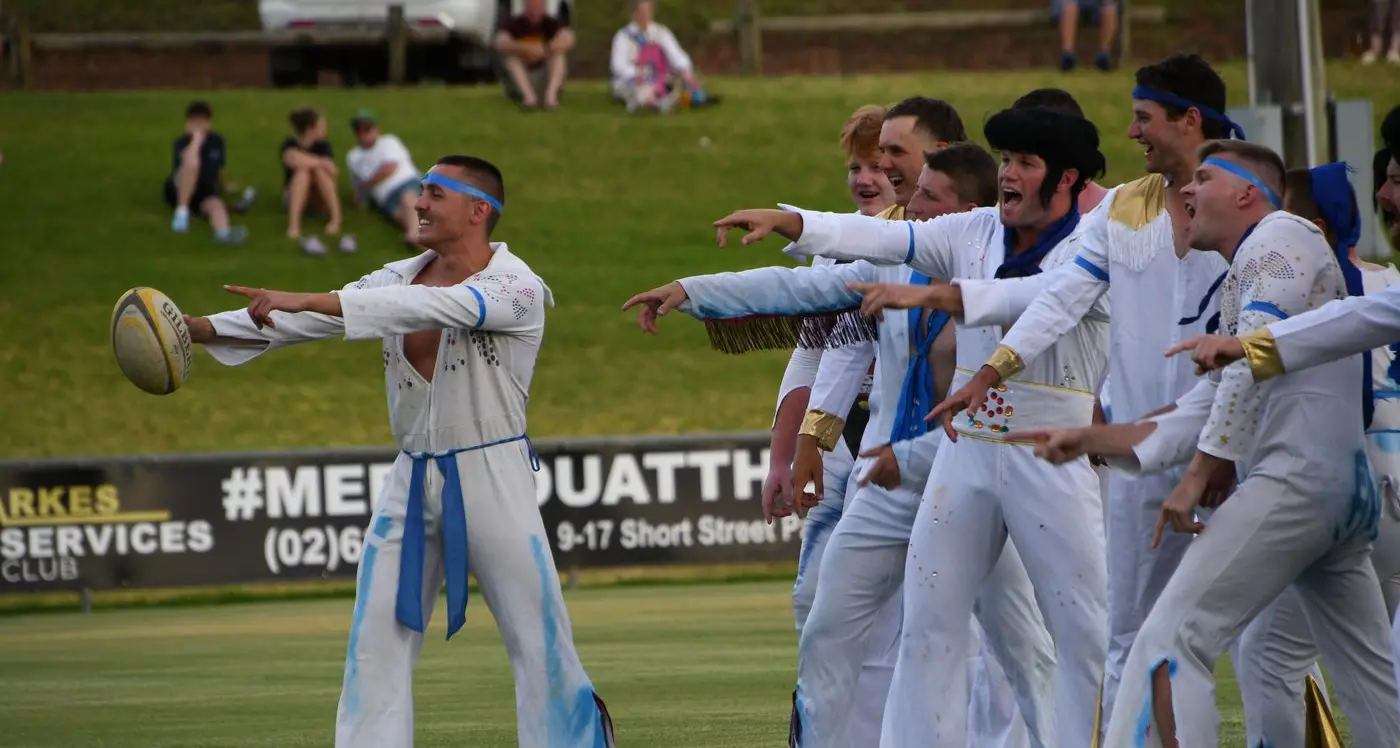 A Little Less Conversation and a lot more Elvis rugby