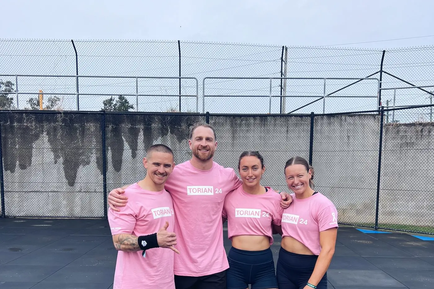 Taylah Hemming, Aimee Schmidt, Lachlan Harris and Alan Mann competed in the Outside Pro Division of the CrossFit semi-finals as part of the Torian Pro. Picture supplied.