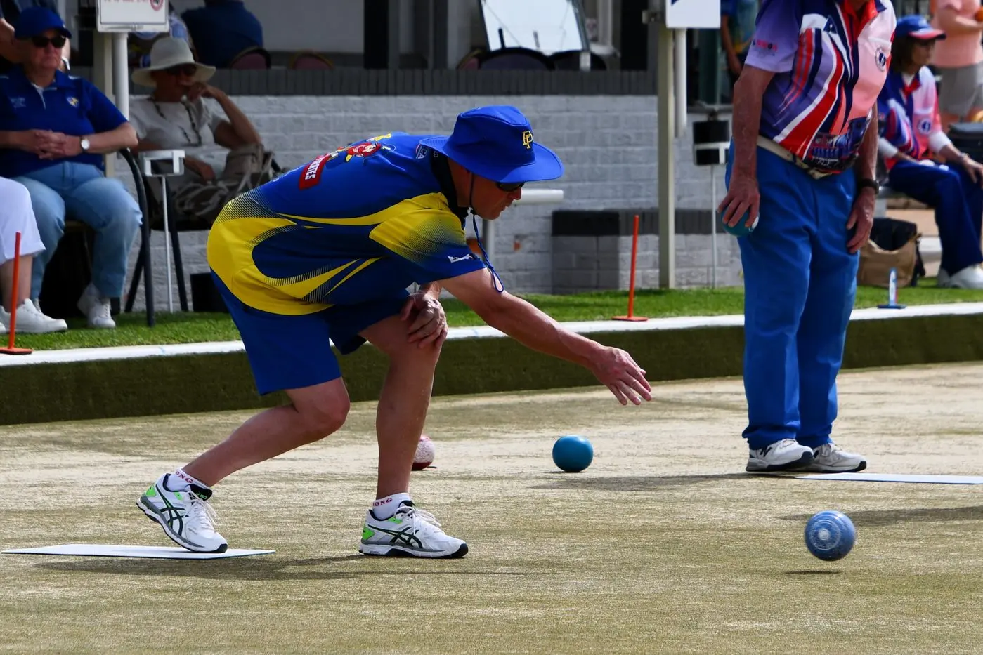 Mark Glasheen (pictured), with his partner Alec Bateson, made it into the final of the Bowls NSW Rookies Pairs, but went down to Cowra Eagles. PHOTO: Jenny Kingham