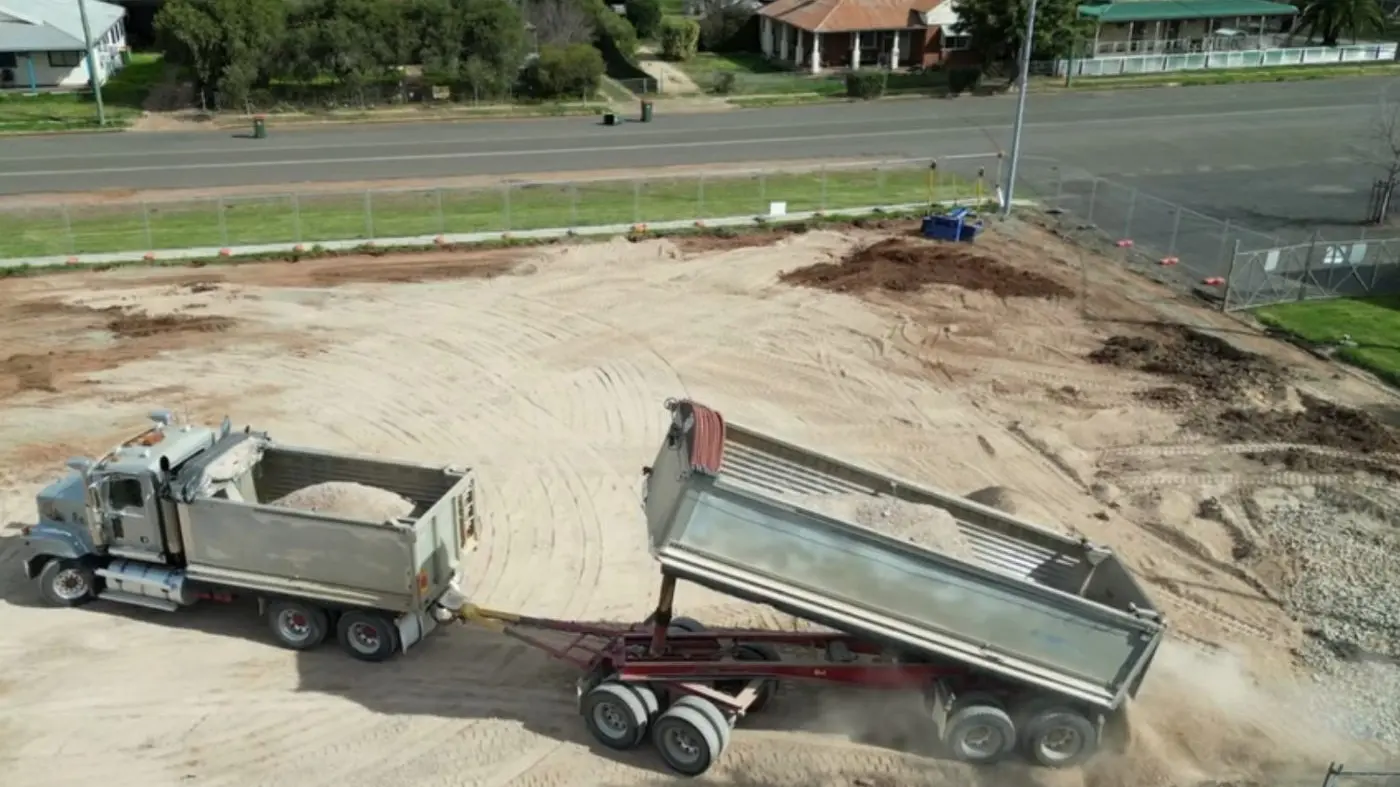 Flood funding restores Trundle's tennis courts