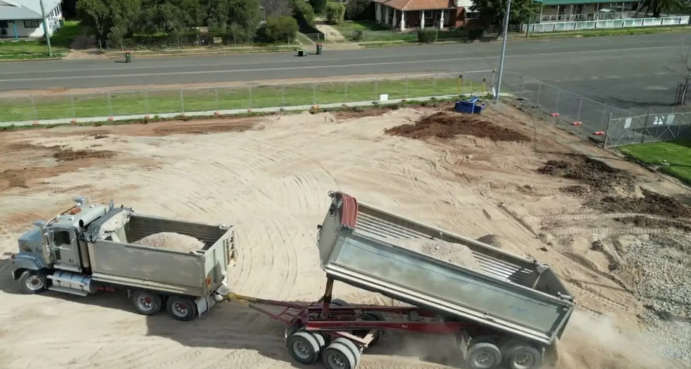 Flood funding restores Trundle's tennis courts