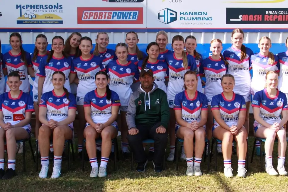 BACK ROW L-R: Jemima Grosvenor, Shelbea Kennaugh, Mackenzie Duff, Hannah Terry, Kiarah Petrie, \\nLillian Gosper, Amber Griffin, Harper Lawryk, Ashley Terry, Joan Carolan, Meg Mahon, Jessica Morgan, \\nJessie Bush, Taylor O\\u2019Malley\\nMIDDLE ROW L-R: Alana Finnegan, Evie Barnes, Zahra Ellis, Ashlee Trim, Chloe Budd\\nFRONT ROW L-R: Georgia Macgregor, Malia Morrison, Grace Macgregor, Stuart Duff (Coach), Grace Milne, Kailen Butt, Leni Constable\\n