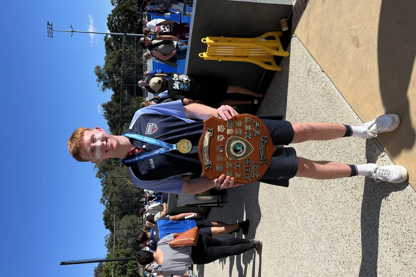 Sam Westcott was captain of the winning NSW All Schools U15s team that competed in the Gold Coast. 