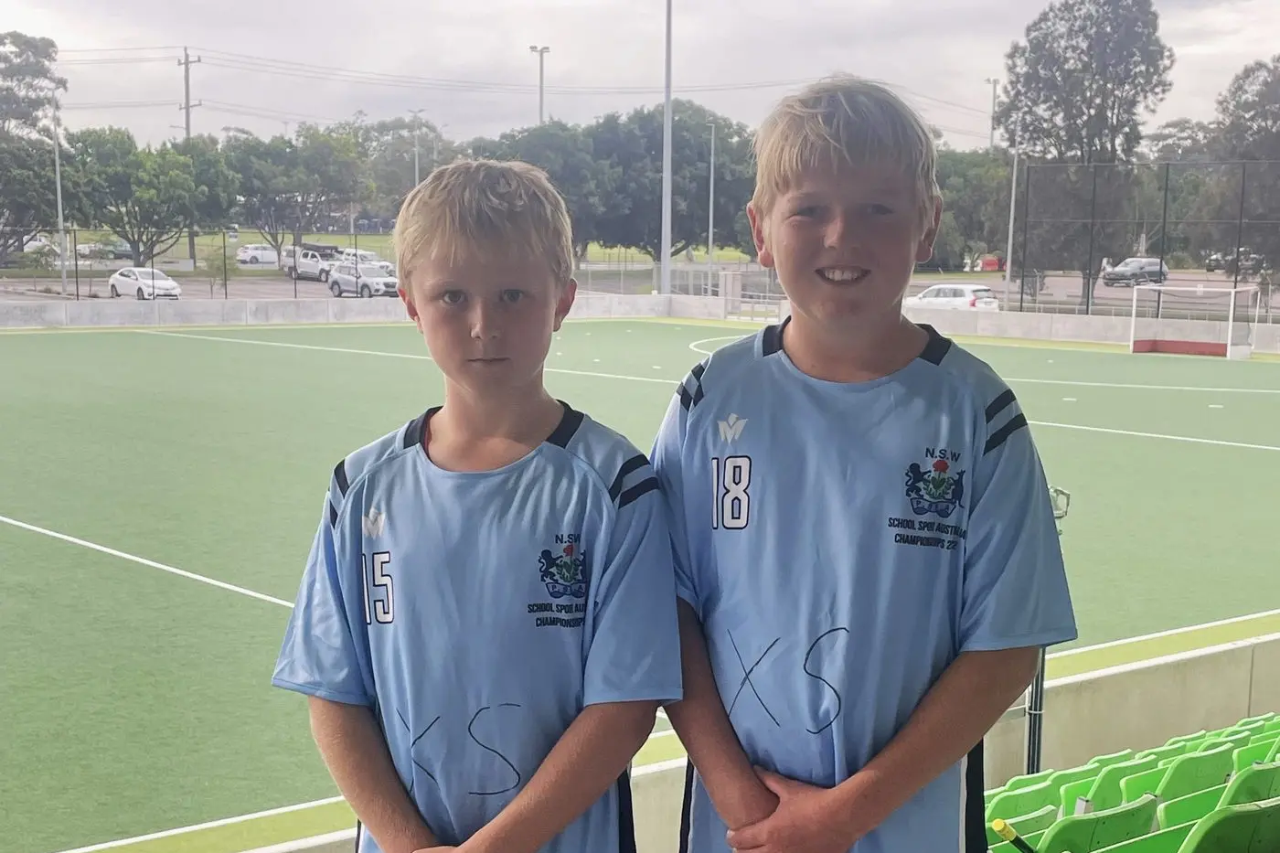 Sam Yelland and Charlie Rix were selected into the NSW PSSA hockey team after their outstanding performance playing for Western.