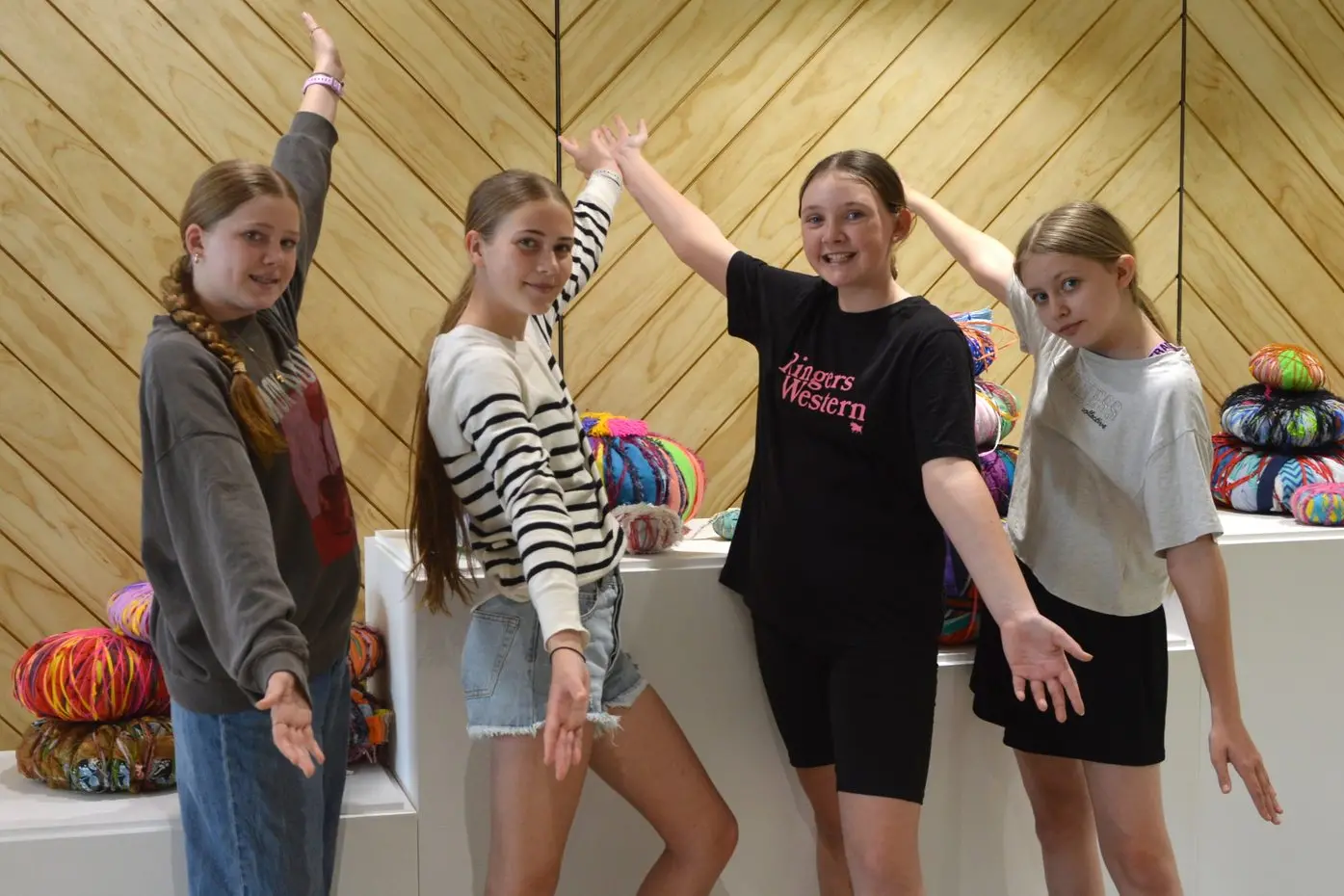 Library transforms into theatre for young stars