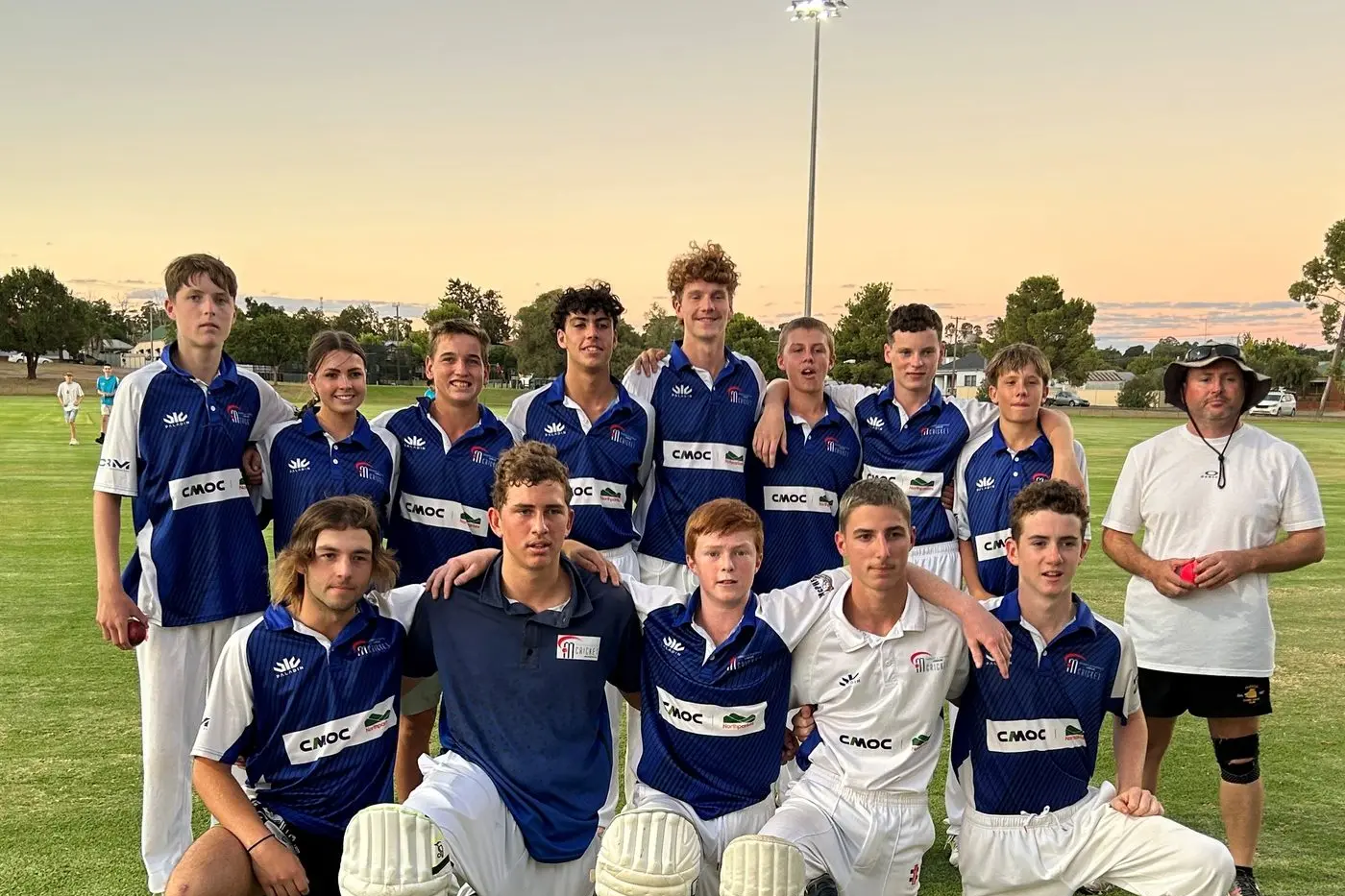 2024/2025 Under 17 champions, Parkes - back, A Rayner, F Clark, T Rix, Z Guy, E Constable, B Tanswell, A O\\u2019Keefe, J Kuun, P Moody (coach); front, J Dunn, E W Moody, H Yelland, S Rayner, E Moody. PHOTO: Supplied