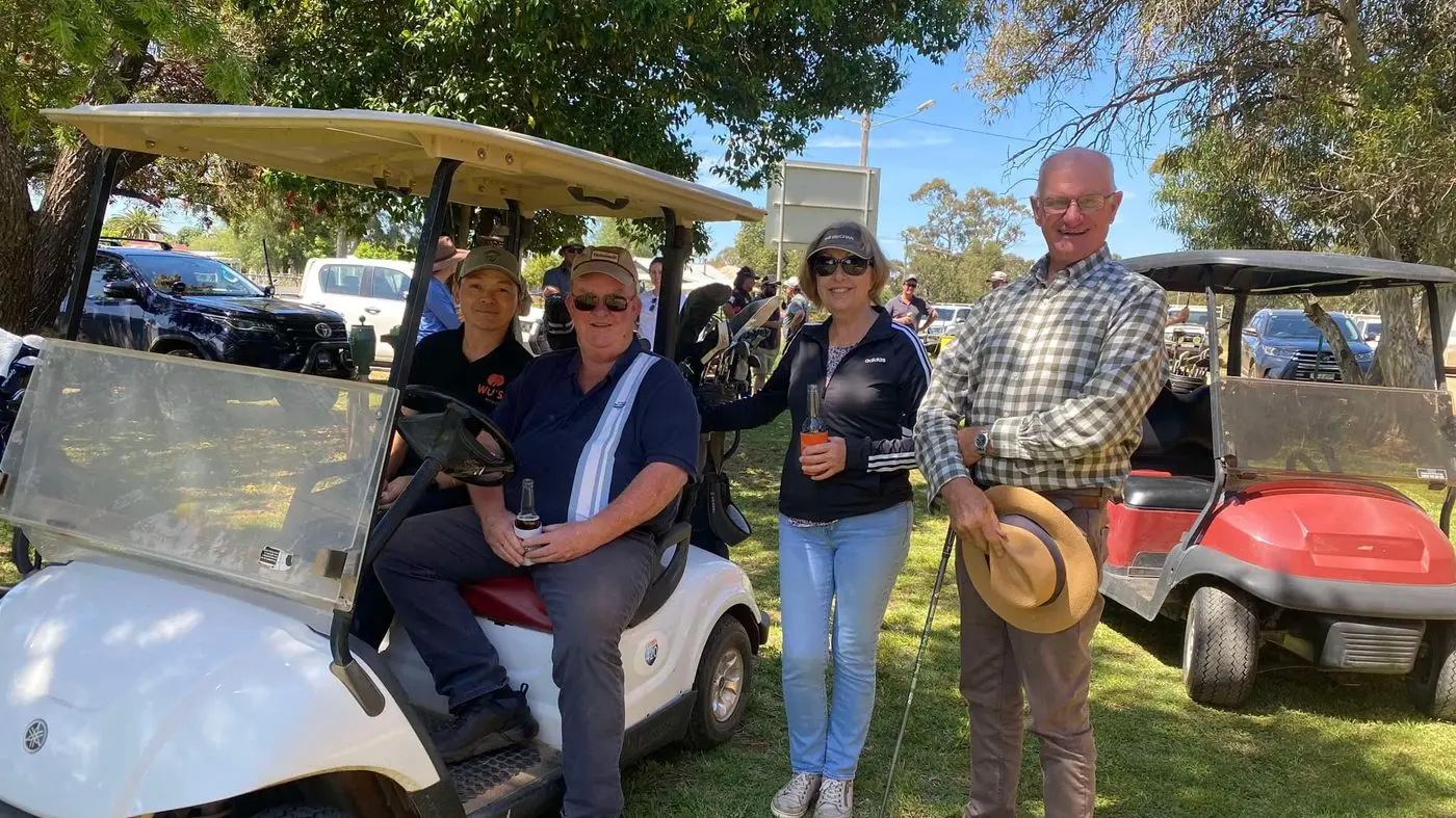 Afternoon on the Green in Trundle