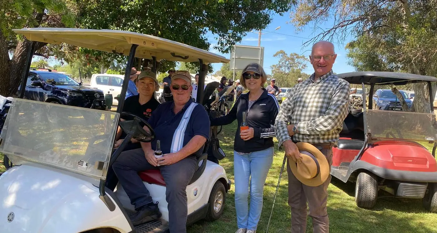 Afternoon on the Green in Trundle