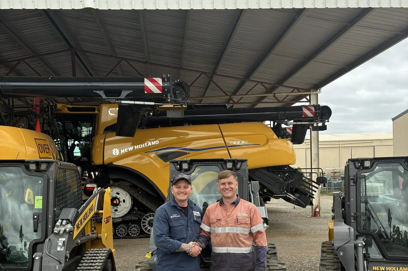 Zac goes from tractors to trackside