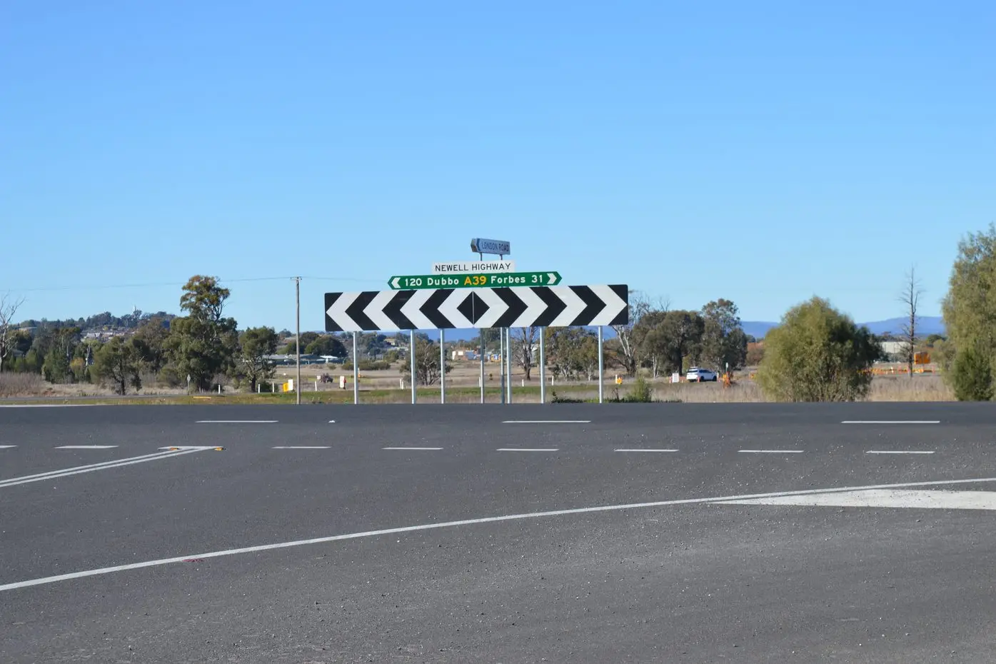 Road works will be taking place adjacent to the Parkes Bypass next week, including on London Road east and west of the highway.