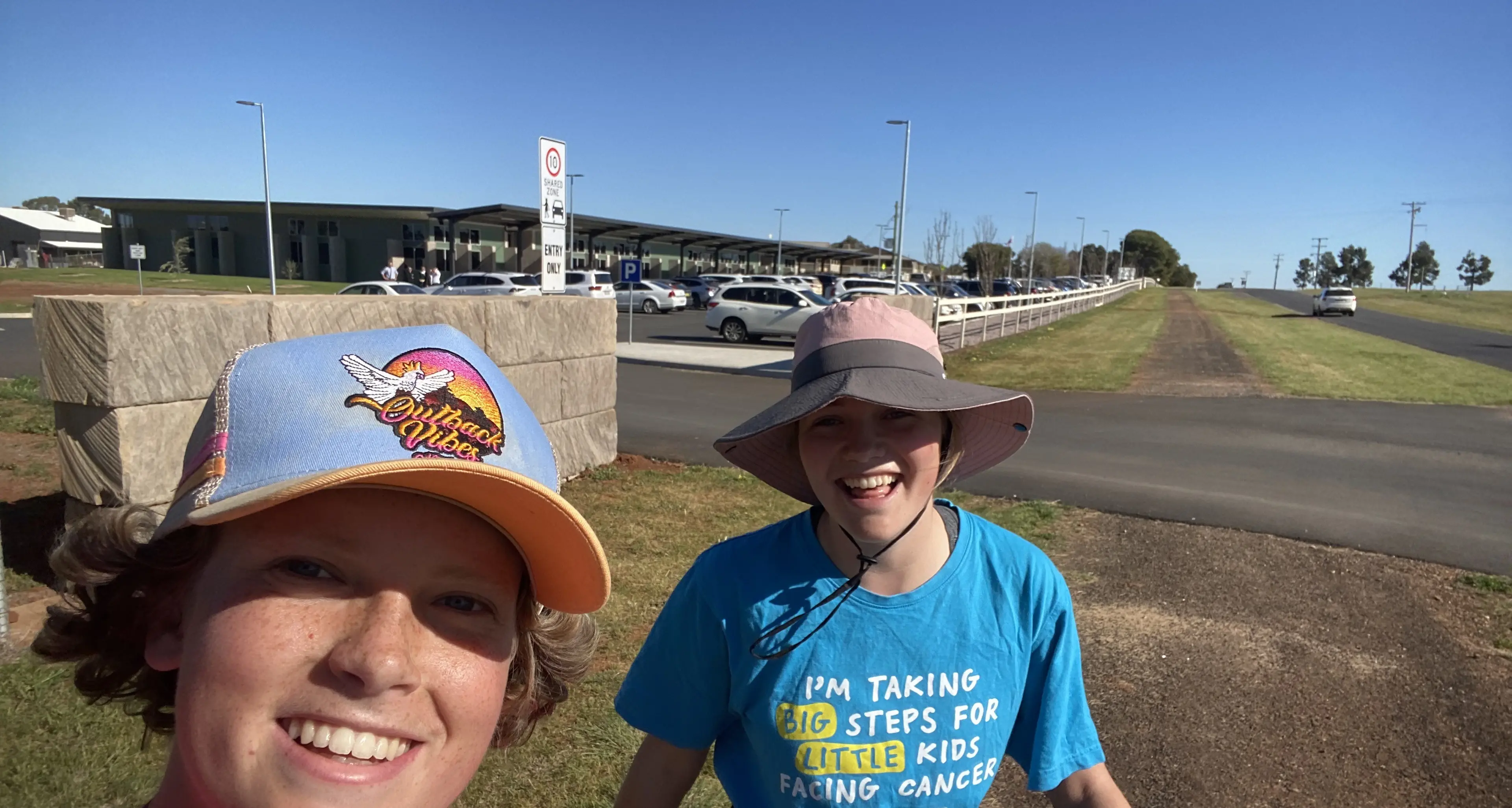 Sisters tackle 65km with smiles and laughter
