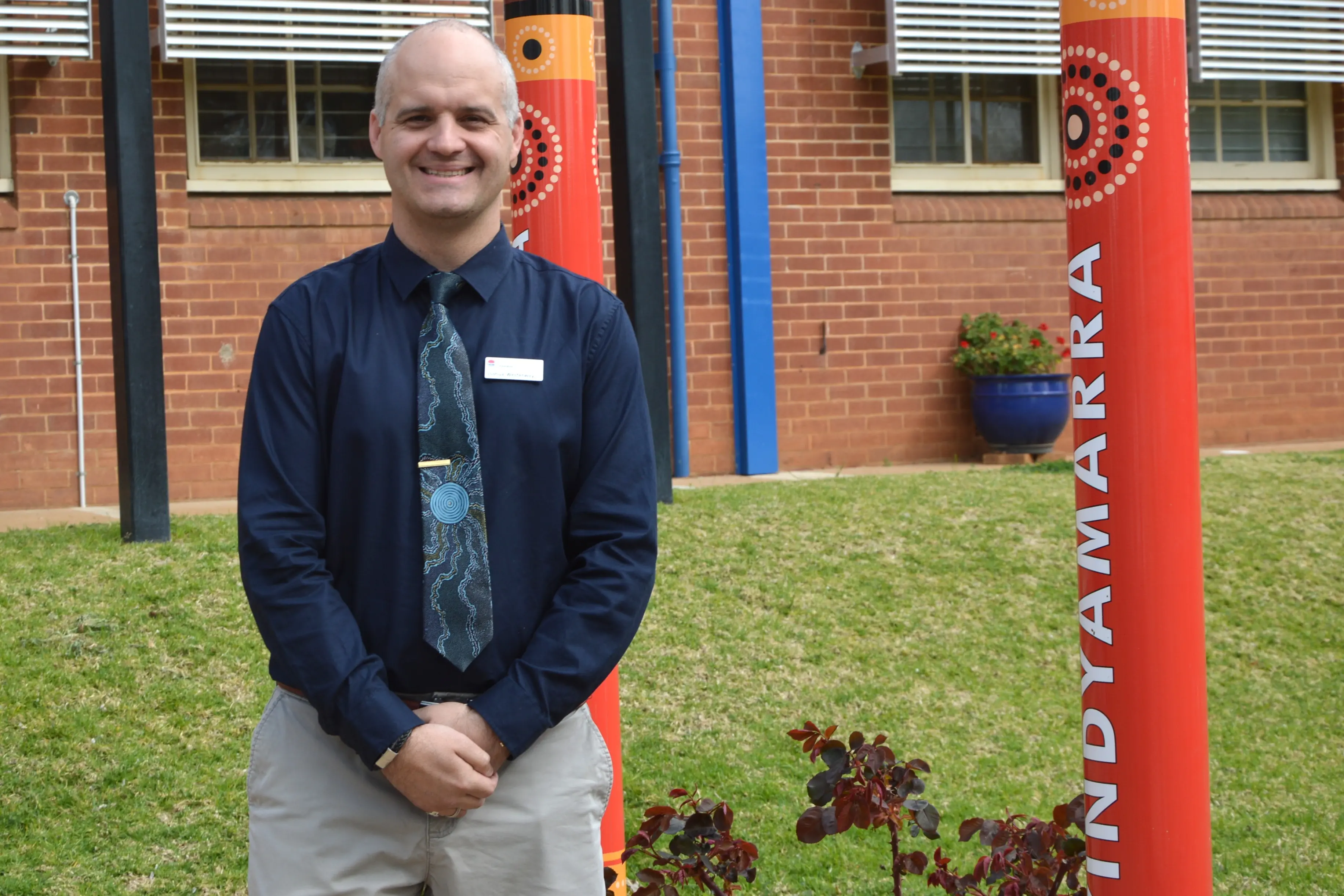 <p>Parkes High School deputy principal Josh Westerway always had the dream of becoming a pilot but soon realised teaching was the path for him. PHOTO: Madeline Blackstock</p>\\n