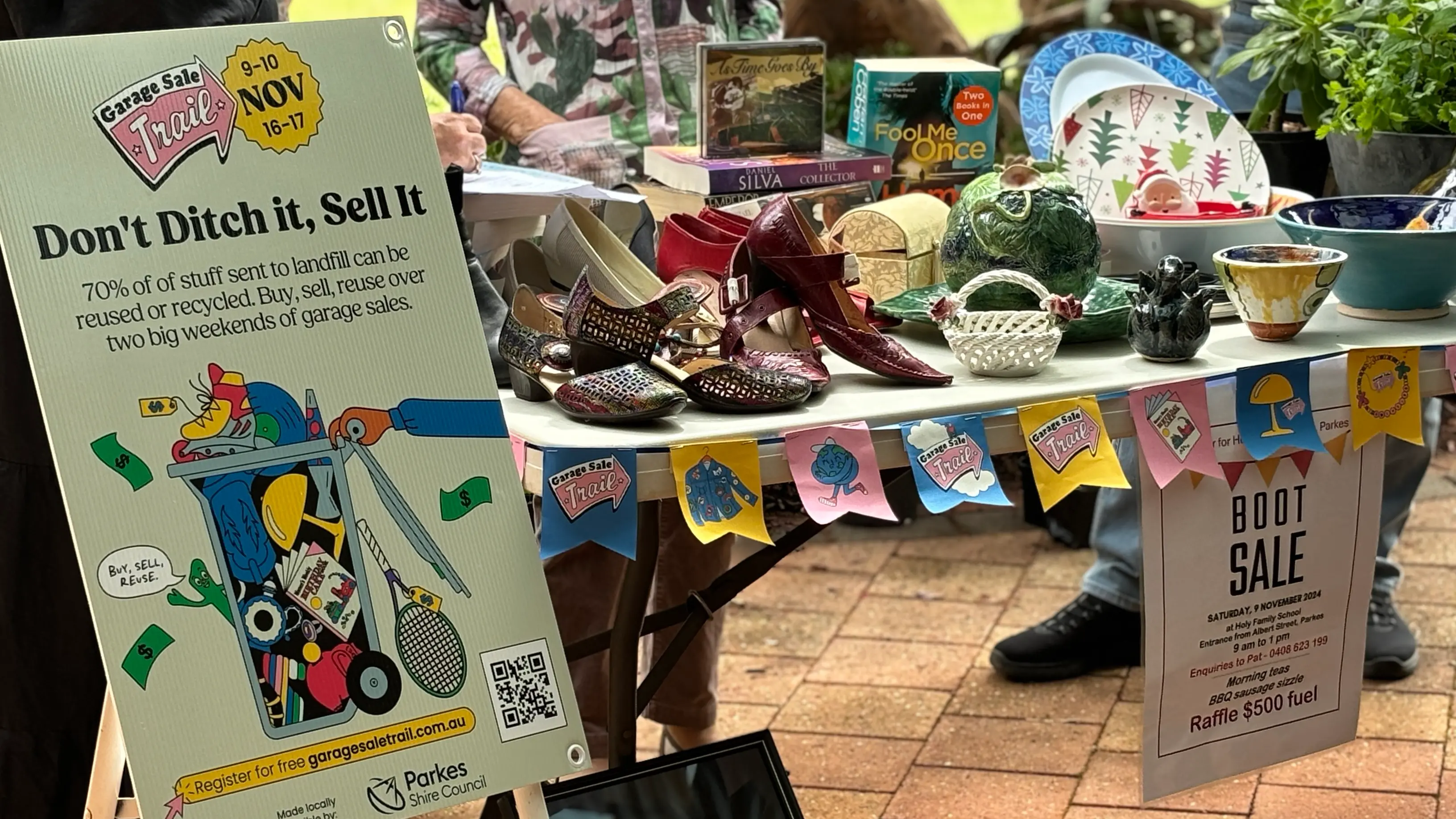 Residents save thousands of pre-loved items from landfill