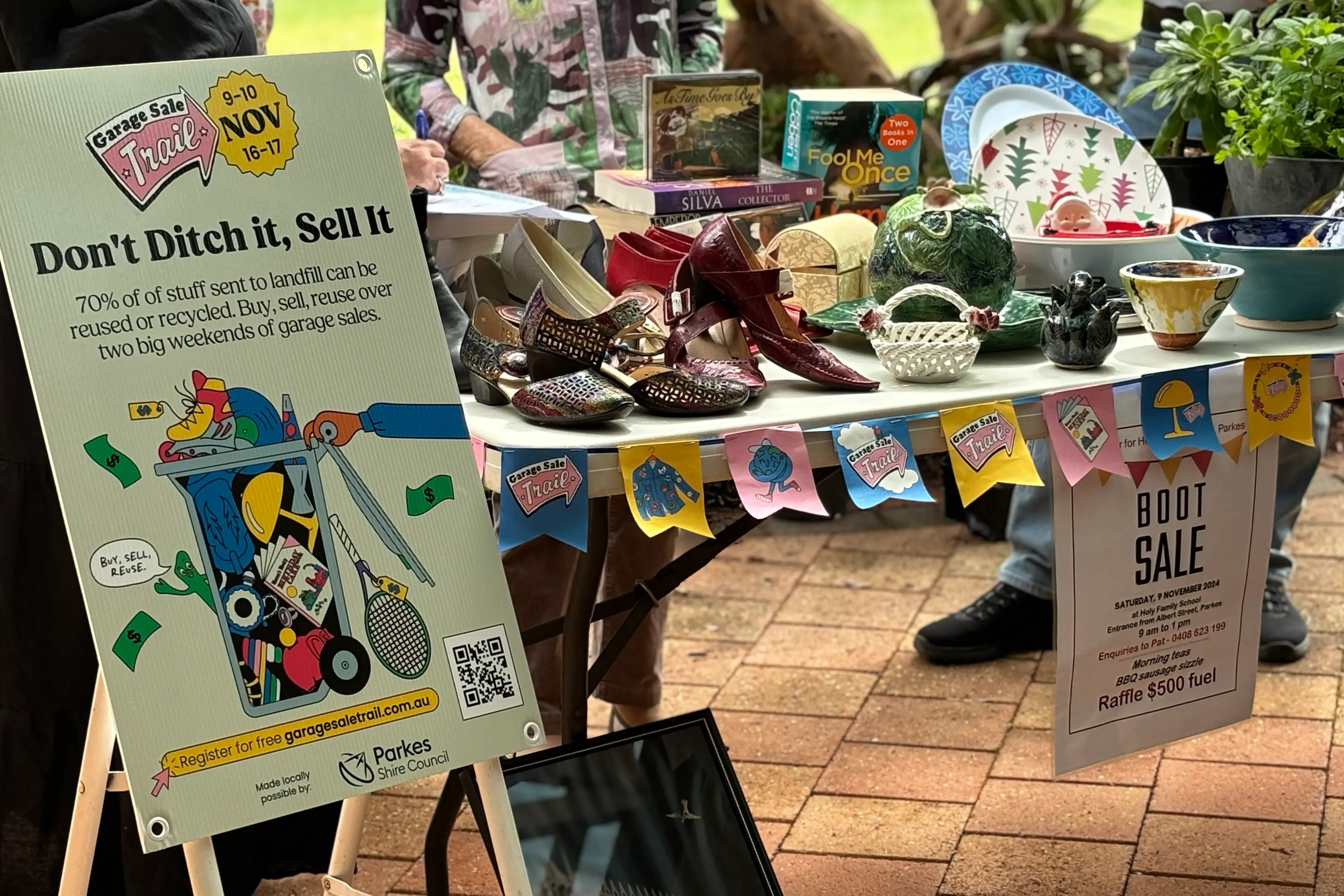 <p>The annual Garage Sale Trail begins this weekend and so far there are 24 garage sales registered in the Parkes Shire.</p>\\n