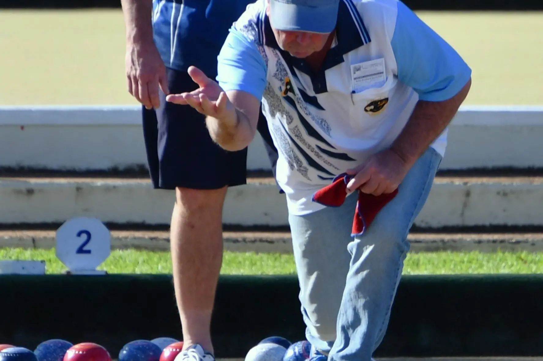 <p>Guy Ellery (pictured) with Steve Turner won the first Major Pairs Championship match played on Sunday. PHOTO: Jenny Kingham</p>\\n