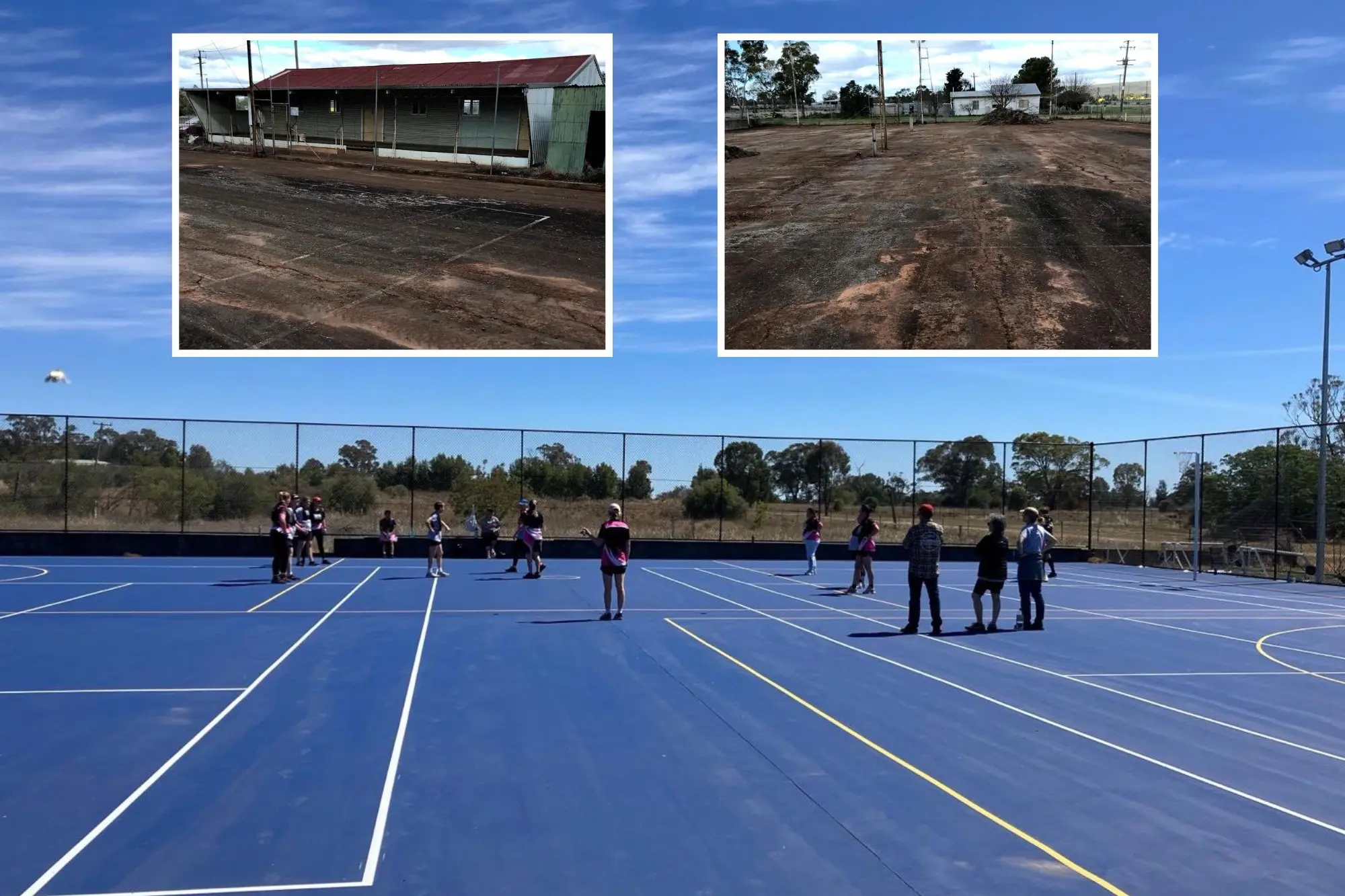 <p>What was once a dilapidated clubhouse and unusable tennis courts overrun by grass and weeds has been replaced by a thriving recreation reserve.</p>\\n