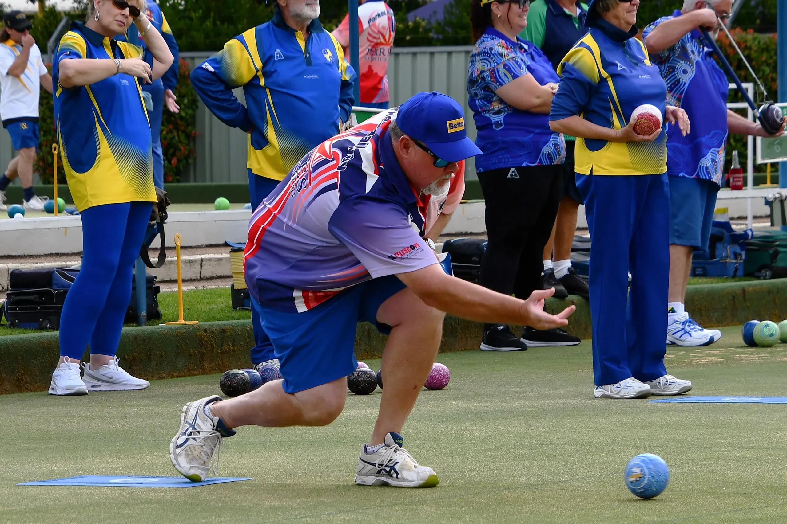 <p>Ben McNaughton is a regular on the Parkes Services Railway Bowling Club green. PHOTO: Jenny Kingham </p>\\n
