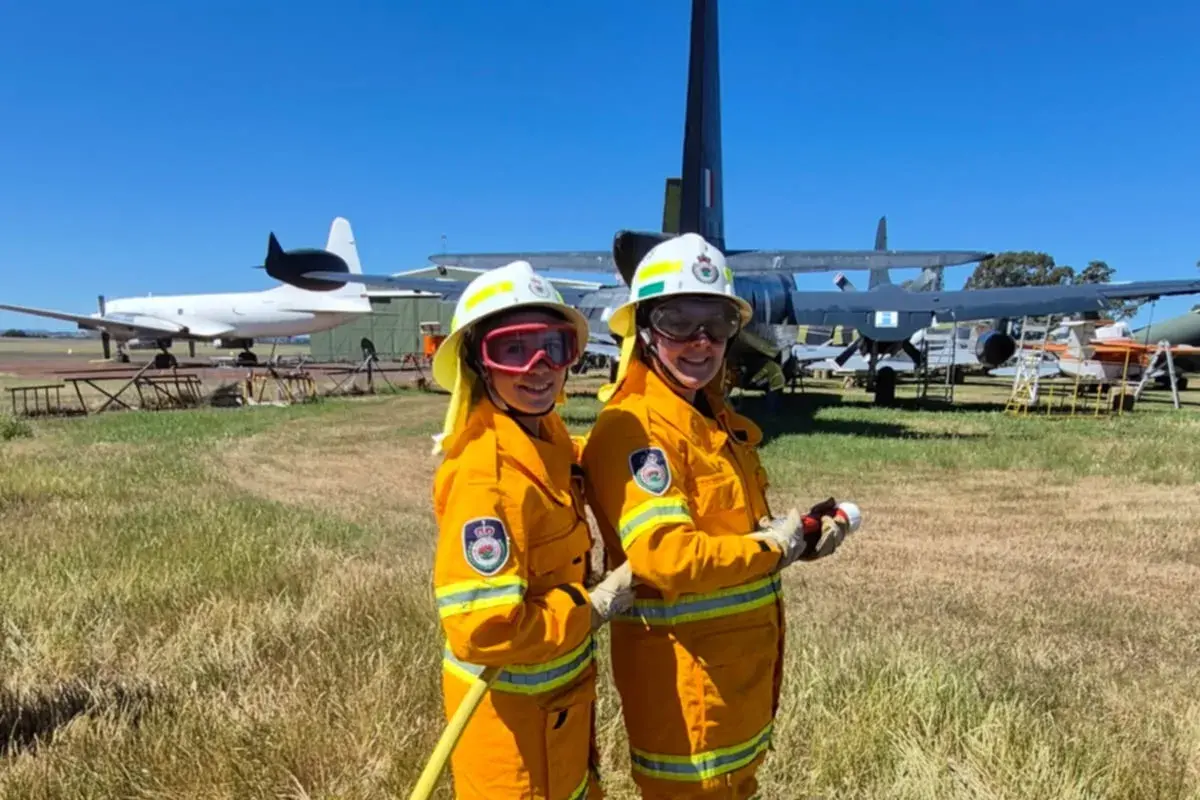 <p>Olivia Hetherington and Meg Skinner were part of this year\\'s RFS Cadet program.</p>\\n