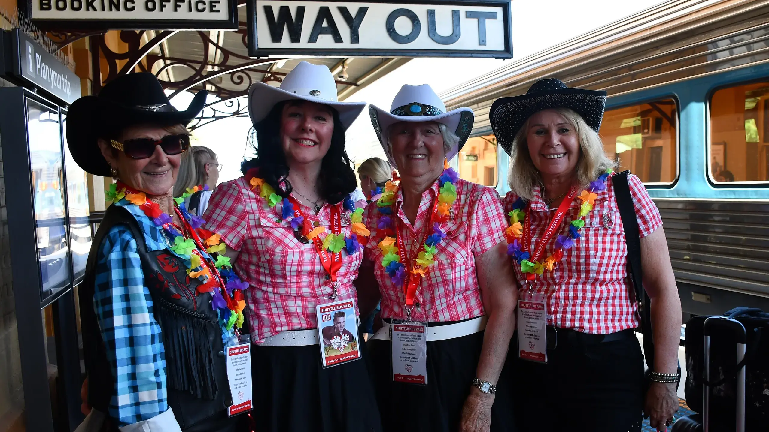 The colour, fun, excitement that is the Elvis Express