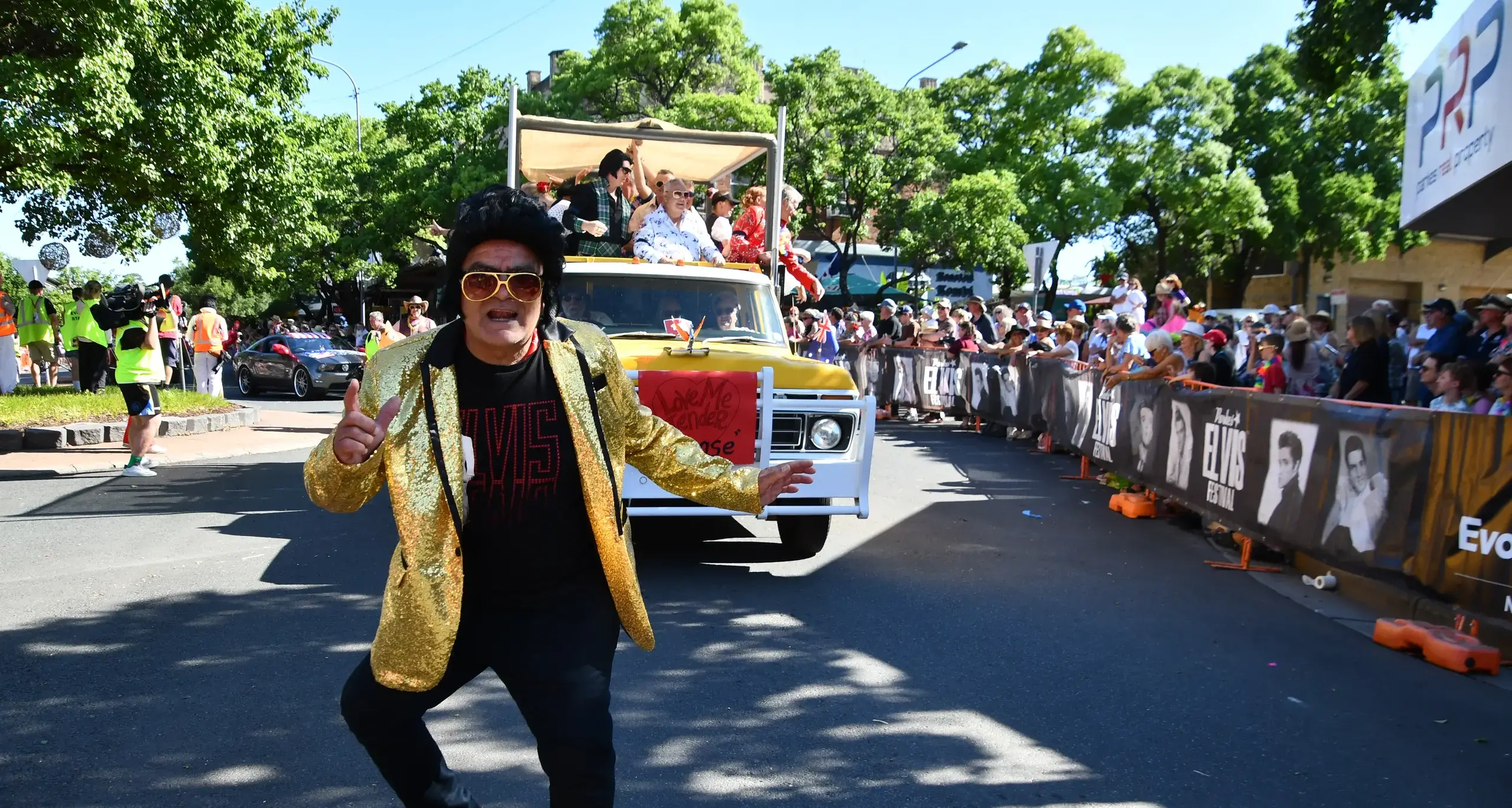 Parade spreads love, one step at a time