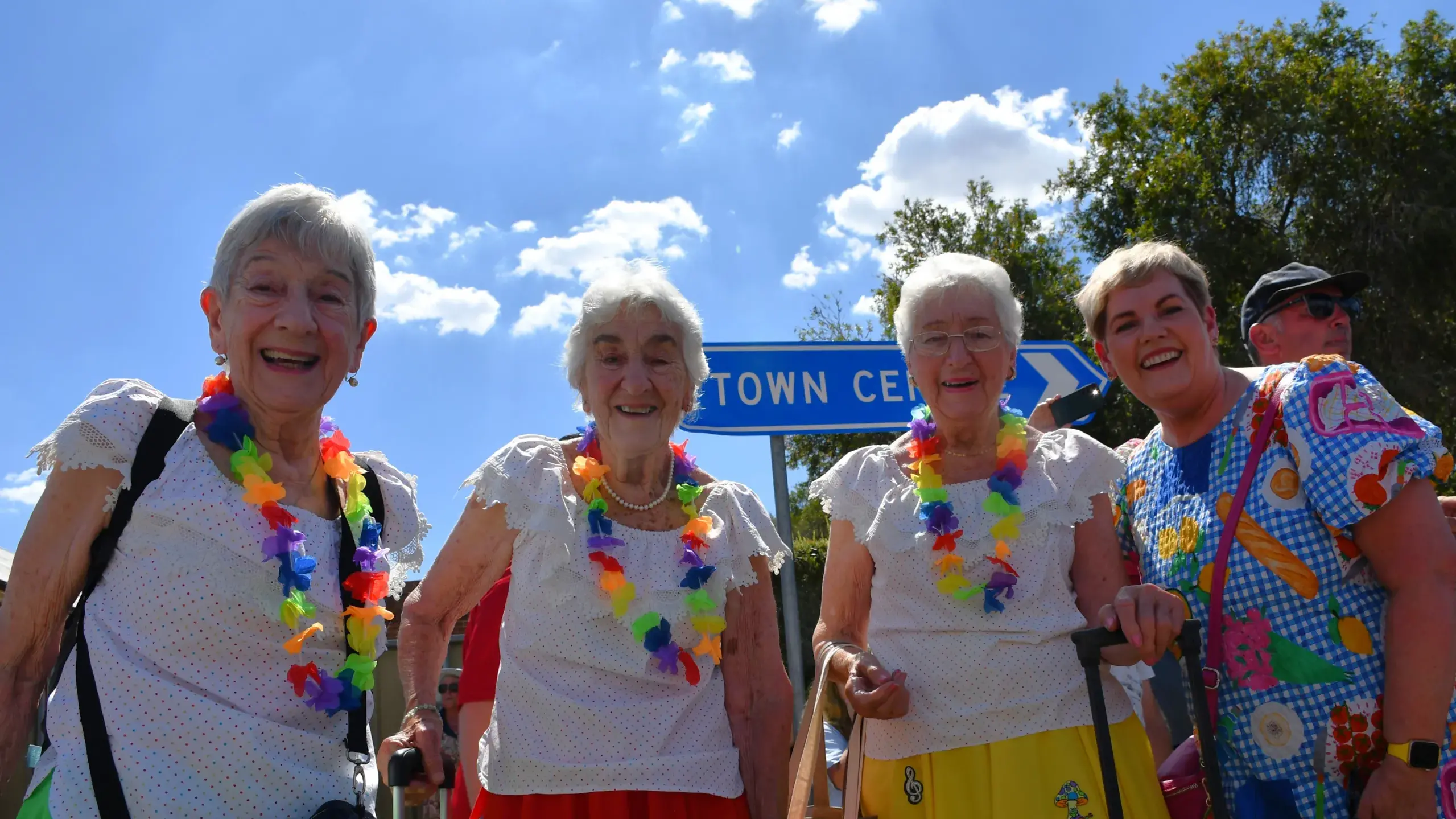 Sisters there when Elvis took the world, now they’re at Parkes