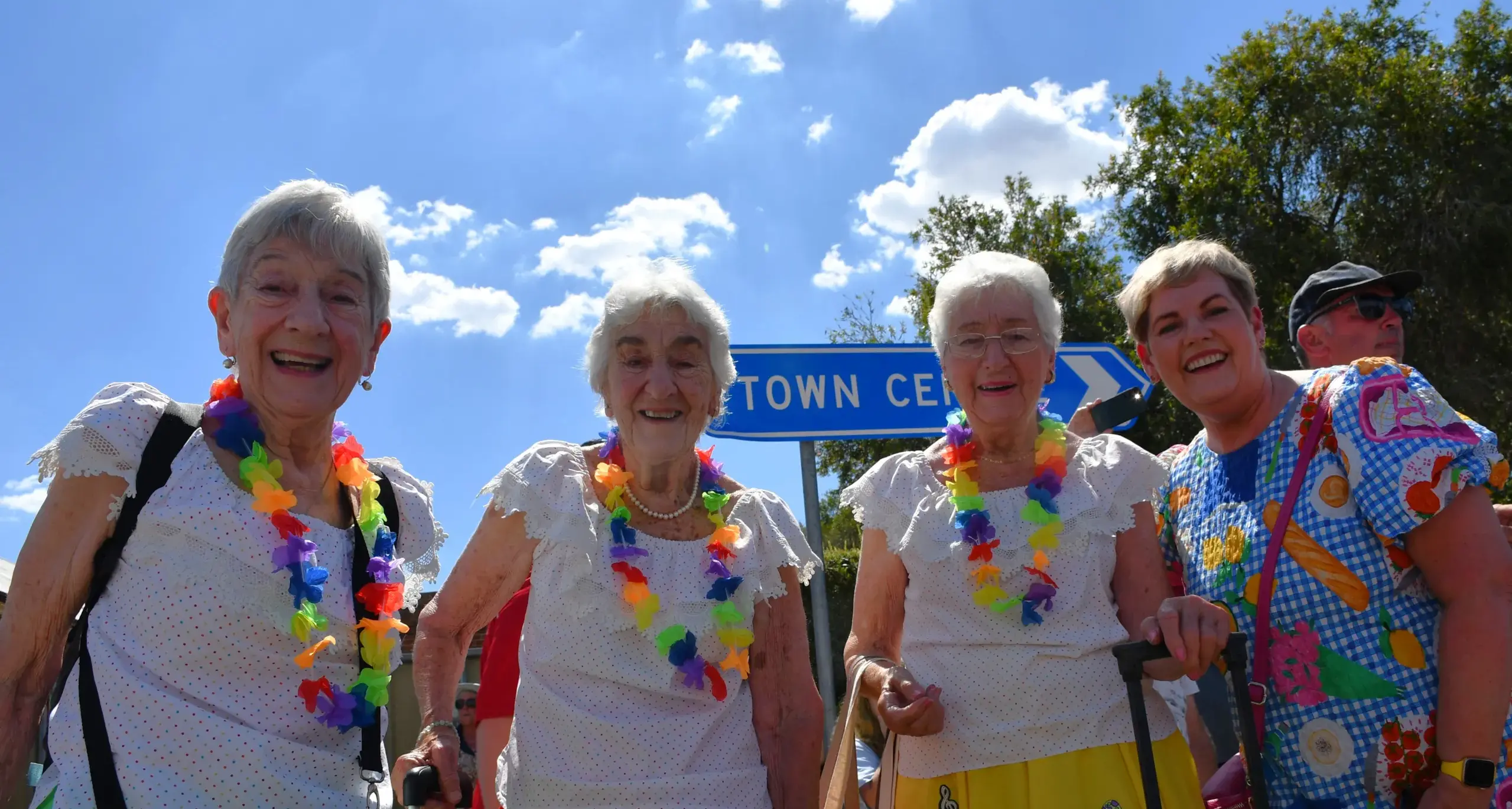 Sisters there when Elvis took the world, now they’re at Parkes